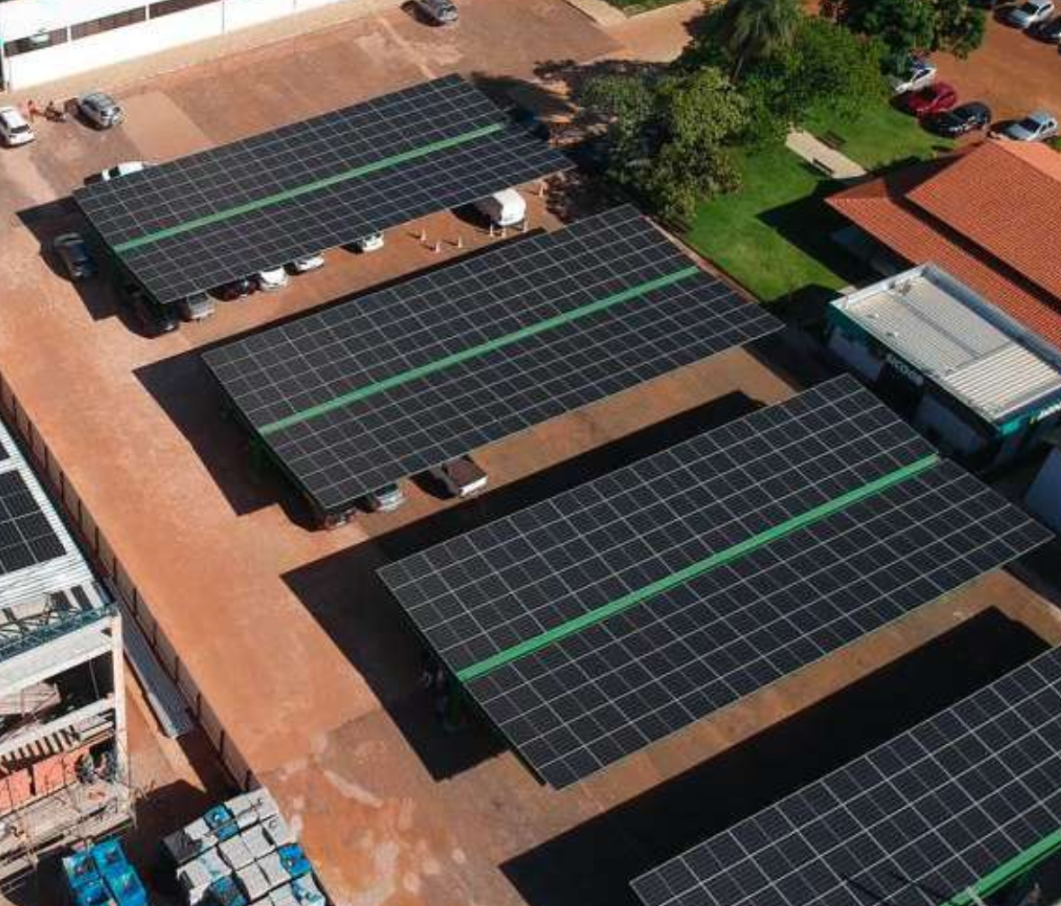 Hospital Unimed Palmas - TO Potência: 550.3 kWp