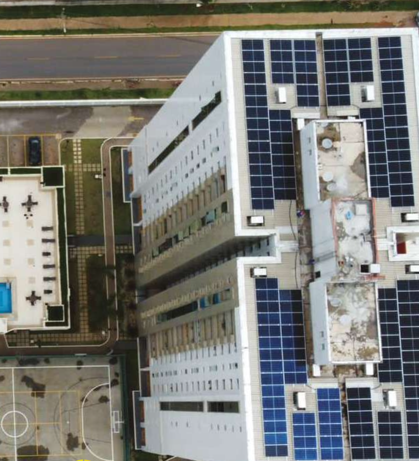 Residencial Tie Águas Claras - DF Potência: 141.2 kWp